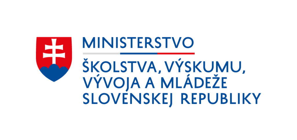 logo Ministerstvo školstva, výskumu, vývoja a mládeže SR