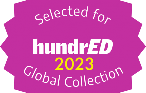 plaketa hundrED Global Collection 2023